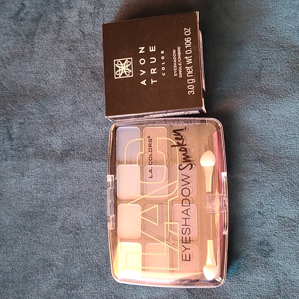 Avon and LAC eyeshadow makeup